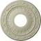 Ekena Millwork Nadia Ceiling Medallion (Fits Canopies up to 4 7/8"), 12 1/8"OD x 3 5/8"ID x 7/8"P, Clear Yellow CM12NACYF - alternate 1